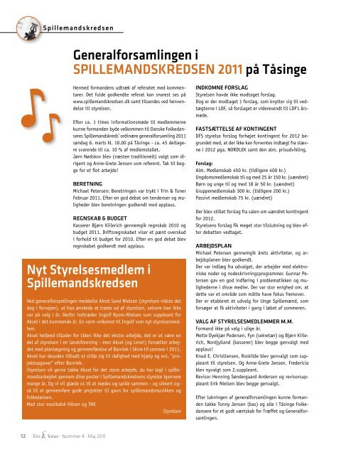 Medlemsblad for Landsforeningerne Danske Folkedansere og ...