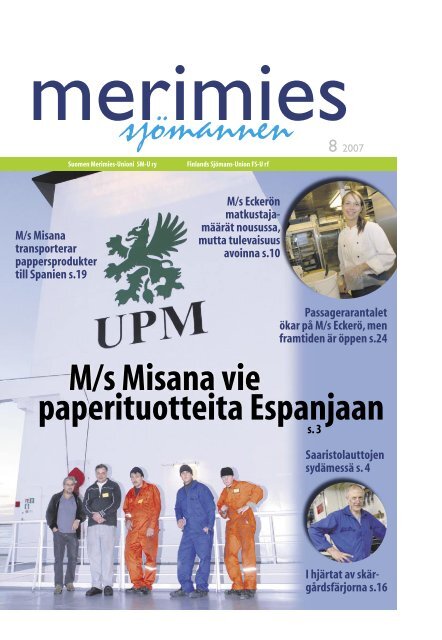 Merimies 8/2007 - Suomen Merimies-Unioni