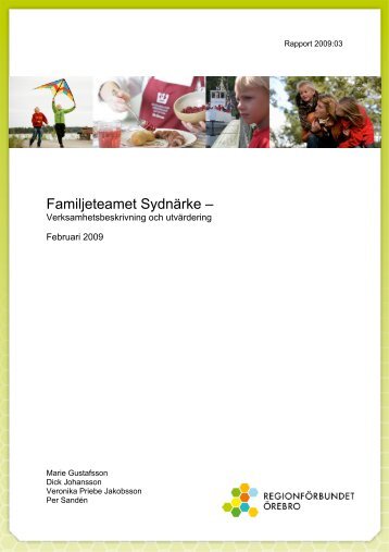 Familjeteamet Sydnärke - Regionförbundet Örebro