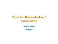 Spherical Dodecahedron