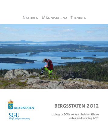 Bergsstaten 2012. Utdrag ur SGUs verksamhetsberättelse och ...