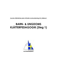 BARN - Svenska Klätterförbundet