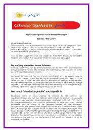 Gluco splash forte - CPG Franchises