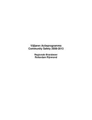 07 bijlage vijfjarig stappenplan community safety vrr.pdf - Welkom bij ...