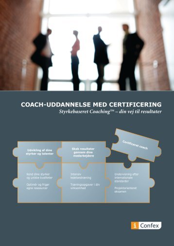 COACH-UDDANNELSE MED CERTIFICERING - trustinU