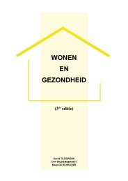 WONEN EN GEZONDHEID De woning is een bepalende - Vlaams ...