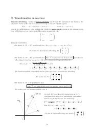 2. Transformaties en matrices - Wiskunde