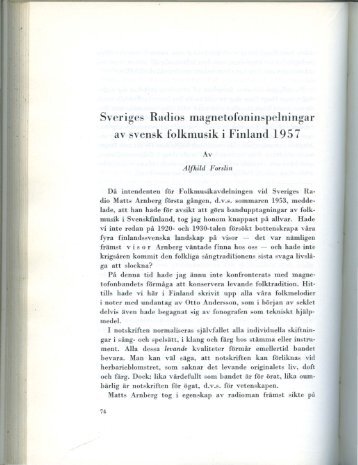 Läs artikeln - Svenska litteratursällskapet i Finland rf.
