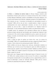 Reflexões sobre As Raízes e o Labirinto da América Latina ... - BRASA