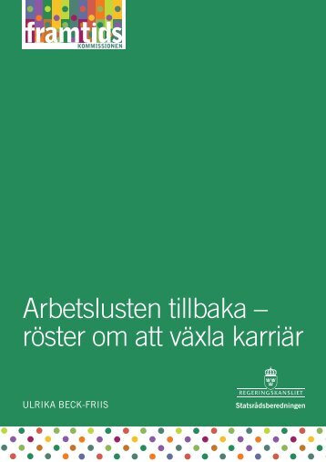 Arbetslusten tillbaka - Framtidskommissionen