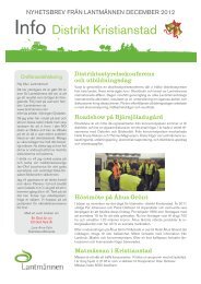 Infoblad 3/2012 - Lantmännen