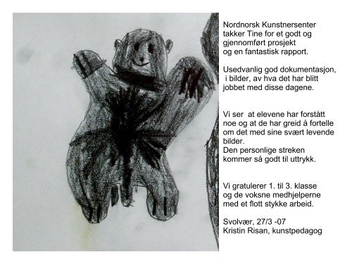 Last ned rapport (pdf) - Nordnorsk Kunstnersenter