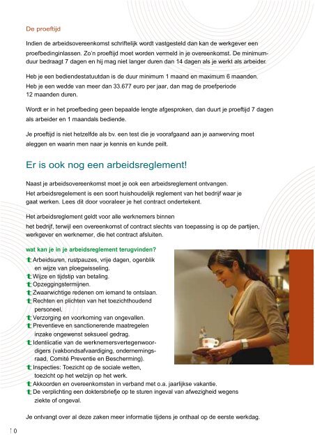 Infobrochure voor schoolverlaters en werkende jongeren - acvtje