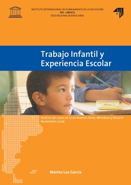 Trabajo Infantil y Experiencia Escolar - ADASU . Asociación de ...