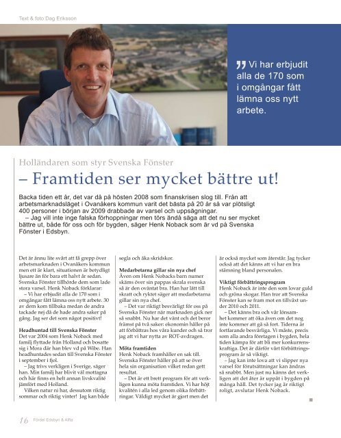 Fordel Edsbyn-Alfta nr 3 2009.pdf - Ovanåkers kommun