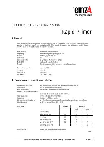 Rapid-Primer - Untied Glas en Verf