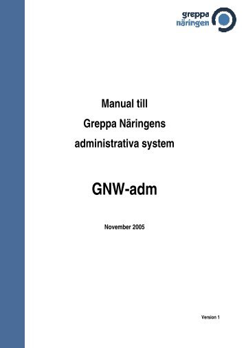 Manual GNW-adm_051111.pdf - Greppa näringen