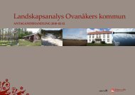 Landskapsanalys Ovanåkers kommun