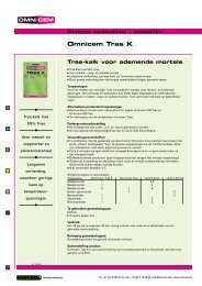 Omnicem Tras K - Omnicol