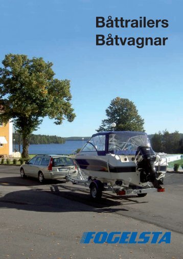 Båttrailers Båtvagnar