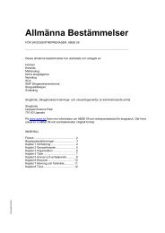 Allmänna Bestämmelser om Skogsentreprenad, ABSE 09 - Sveaskog