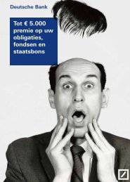 Download de brochure en het actiereglement - Deutsche Bank