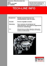 TB5 motor storing.pdf - Renault Trucks Benelux