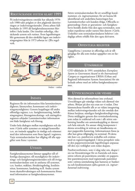 Beskrivning av det svenska inskrivningsväsendet förr och nu (pdf)