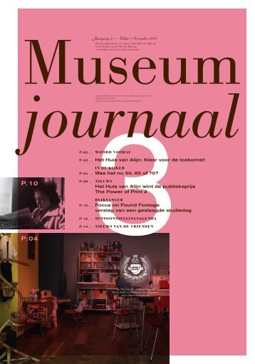 Museumjournaal 3 - Huis van Alijn