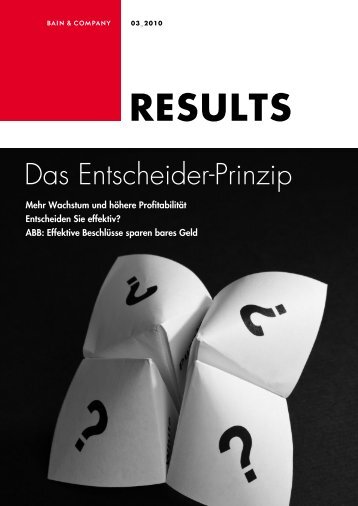 Results - Bain & Company