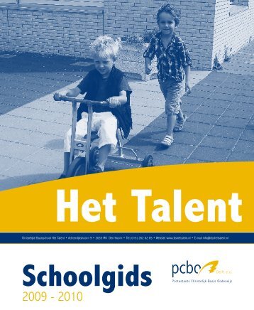 Schoolgids Het Talent