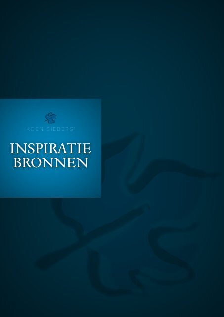 INSPIRATIE BRONNEN - Koen Siebers Tuinprojecten