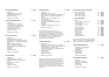 Huidanalyse - Beautysalon Silance