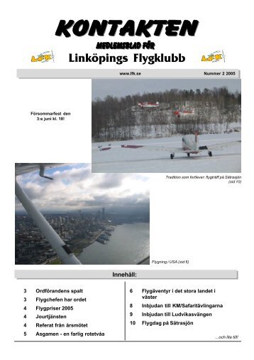2 2005 - Linköpings flygklubb
