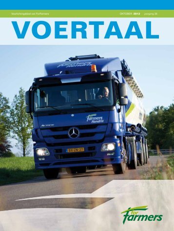 Voorlichtingsblad van ForFarmers OKTOBER 2012 jaargang 36