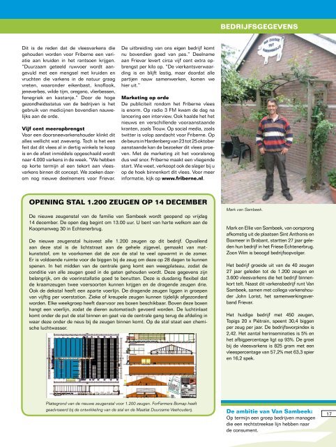 Voorlichtingsblad van ForFarmers OKTOBER 2012 jaargang 36
