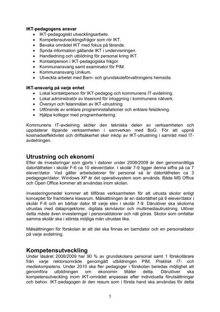 Pedagogisk IKT-plan för förskola och grundskola Kalix kommun ...