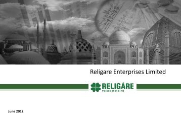 Religare Enterprises Limited