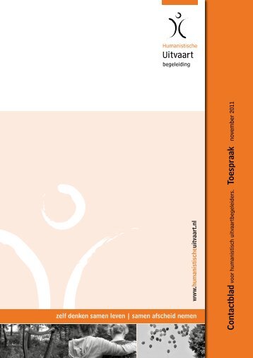 Contactblad nov 2011 - Stichting Humanistische Uitvaartbegeleiding