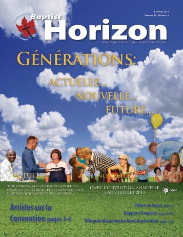 Articles sur la Conventionpages 3-4 - Canadian National Baptist ...