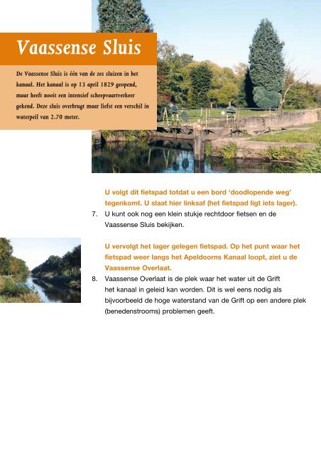 Fietsroute Vaassen-Epe ± 40 kilometer - Museum Vaassen Historie