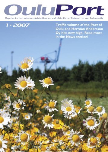 OuluPort magazine 2007 - Port of Oulu