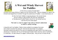 A Wet and Windy Harvest for Puddles - Bristoldiocesecyp.org