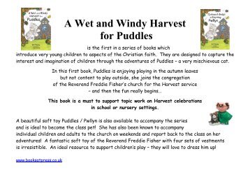 A Wet and Windy Harvest for Puddles - Bristoldiocesecyp.org