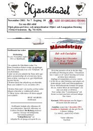 Hjärtbladet november 2011.pdf - Hjärt- och Lungsjukas Riksförbund