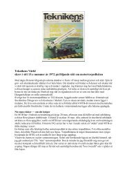 Artikel om en tur med en mtb i T42-klassen 1972 ... - Veteranflottiljen