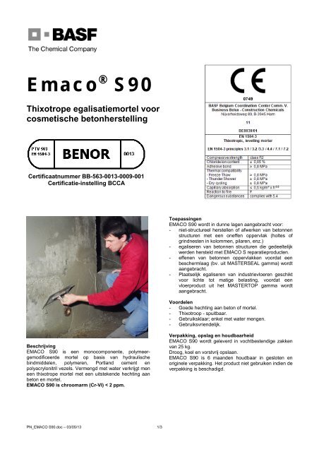 Emaco® S90 - Basf