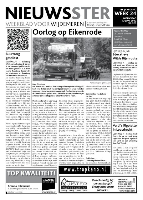 Oorlog op eikenrode - De Nieuwsster