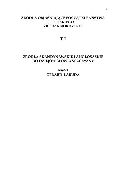 OROZJUSZ CHOROGRAFIA PRZEZ ALFREDA ... - Kultura Antyczna