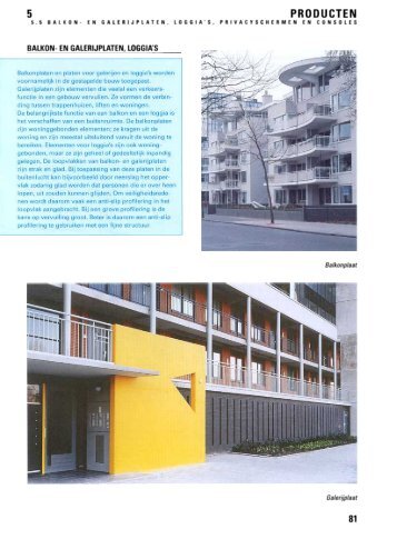 BALKON- EN GALERIJPLATEN, LOGGIA'S 81 - AB-FAB